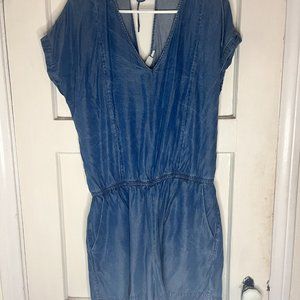 Denim Romper